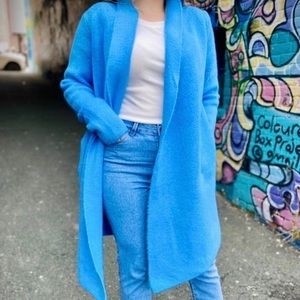 Pink Martini Collection Blue Stockport Coatigan